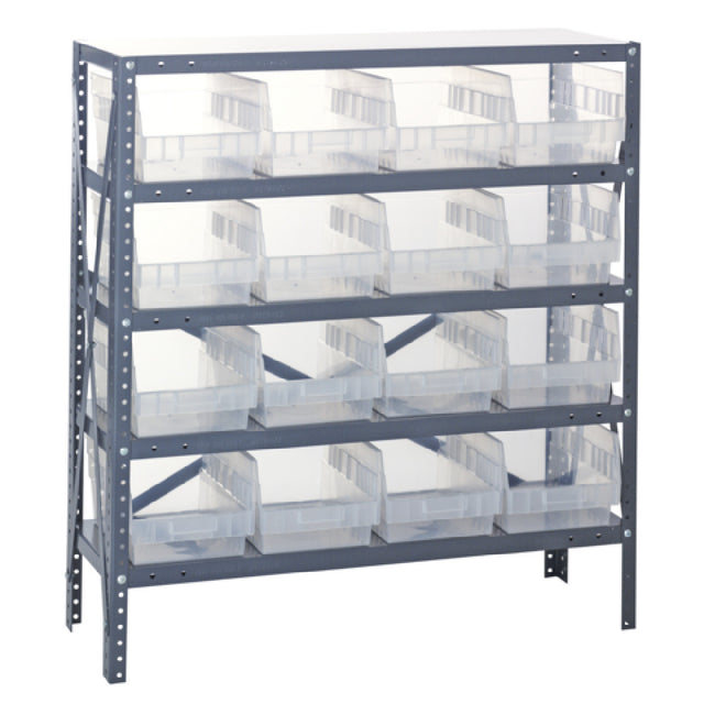 Quantum 1839-208CL Shelving Unit 18"D X 36"L X 39"H Heavy Duty