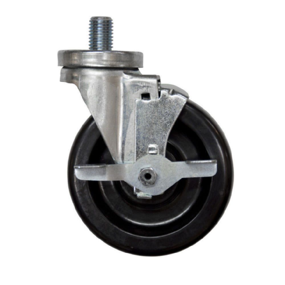BK Resources 5SBR-9ST-PH-TLB Swivel Caster 5" Diameter Expanding Stem Fits 1-5/8" OD Tubing