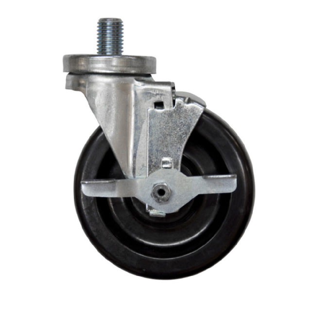 BK Resources 5SBR-9ST-PH-TLB Swivel Caster 5" Diameter Expanding Stem Fits 1-5/8" OD Tubing