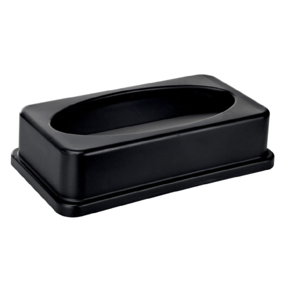 Alpine Industries ALP478-2-BLK Trash Can Lid For 477-BLK 20"W X 12"D X 5"H