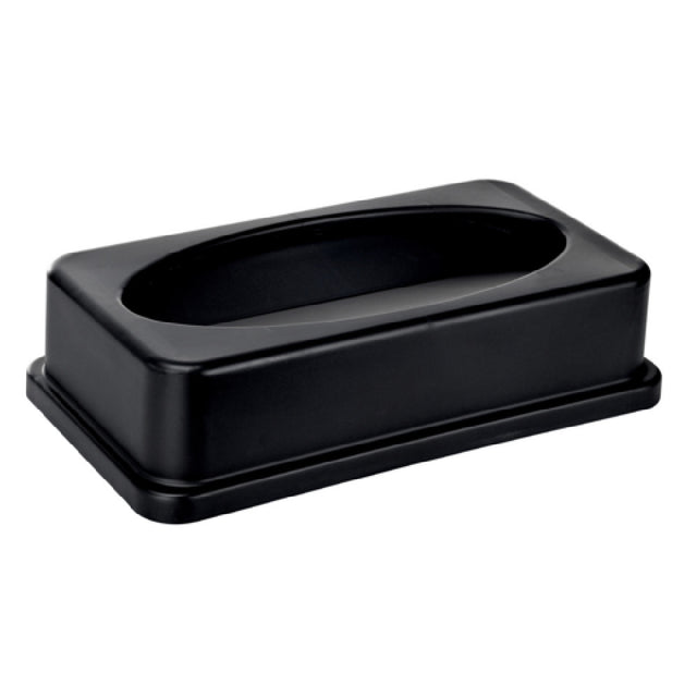 Alpine Industries ALP478-2-BLK Trash Can Lid For 477-BLK 20"W X 12"D X 5"H