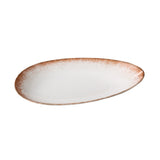 Yanco PR-313 Porto Deep Plate 13 3/4"W X 81/4"D X 2 1/8"H Oval