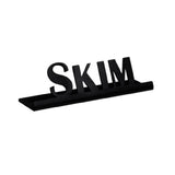 Service Ideas 1C-ST-SKIM-SIGN-BX Service Ideas Laser Cut ID/Table Sign 18/8 Stainless