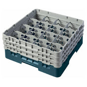 Cambro 16S638414 Camrack® Glass Rack With (3) Soft Gray Extenders Full Size