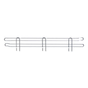 Quantum SL24 Side Ledge 24"D X 4"H Chrome Plated Finish