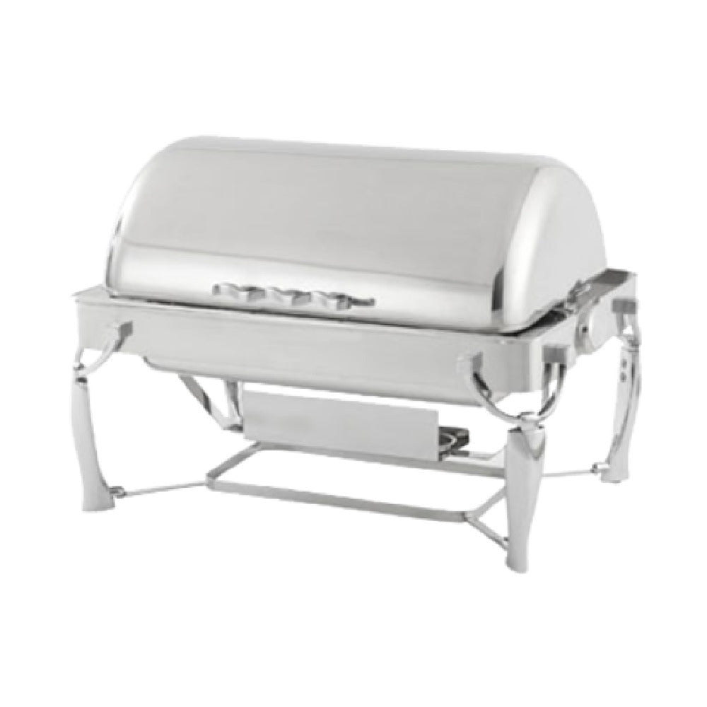 Vollrath 4634010 Somerville™ 9 Quart Fully Retractable Rectangle Chafer Mirror-finished Stainless Steel
