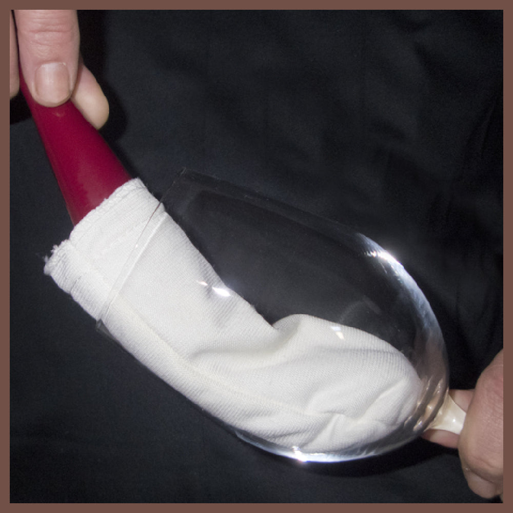 Bar Maid/Glass Pro GP-1M Glass Polishing Wand Manual Removes Water Spots