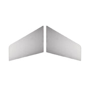 Krowne C-30 Left & Right Side Splashes For Freestanding Hand Sinks/Modular Add-on Units
