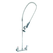 T&S Brass B-0133-CR EasyInstall Pre-Rinse Unit 8" Centers Wall Mount Base