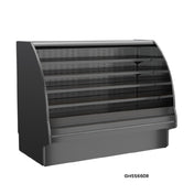 Structural Concepts GHSS460R (CURVED) Fusion® Refrigerated Self-Service Case With Curved Profile