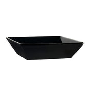 CAC China KC-B8-BLK Color Arts Bowl 42 Oz. 8"L X 8"W X 2-3/8"H
