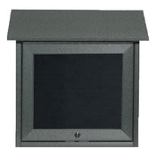 Aarco OPLD1818L-4 Slimline Message Center 18"W X 18"H Wall Mounted