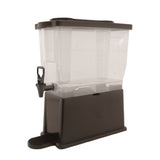 Service Ideas CBDP3BLK Service Ideas Classic Cold Beverage Dispenser Plastic 3 Gallon