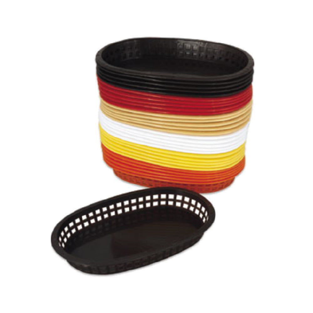 Alegacy Foodservice Products 496FO Fast Food Basket 10-3/4" X 7" X 1-1/2" Oval
