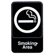 Royal ROY 695614 - Sign, 6" X 9", "Smoking Area"