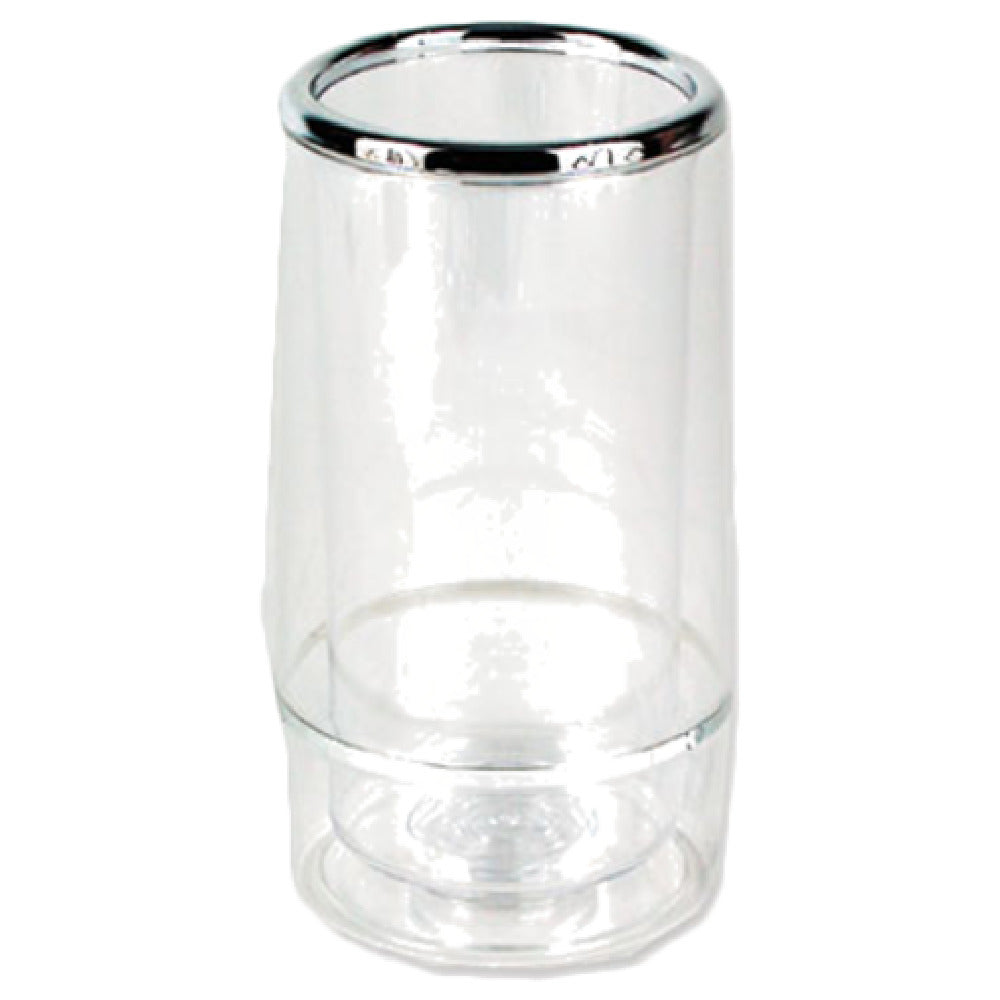 Royal ROY CWC - Wine Bottle Holder, Double Walled Insulated, Chrome Trim