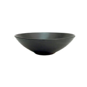 CAC China 666-39-BLK Japanese Style Salad Bowl 40 Oz. 9" Dia. X 2-1/2"H