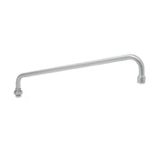 T&S Brass S065X EverSteel 18" Swing Nozzle With Stream Regulator Outlet Stainless Steel Construction