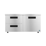 Hoshizaki UR60B-LPD2 - Undercounter Low Profile Refrigerator, Reach-in, Two-section