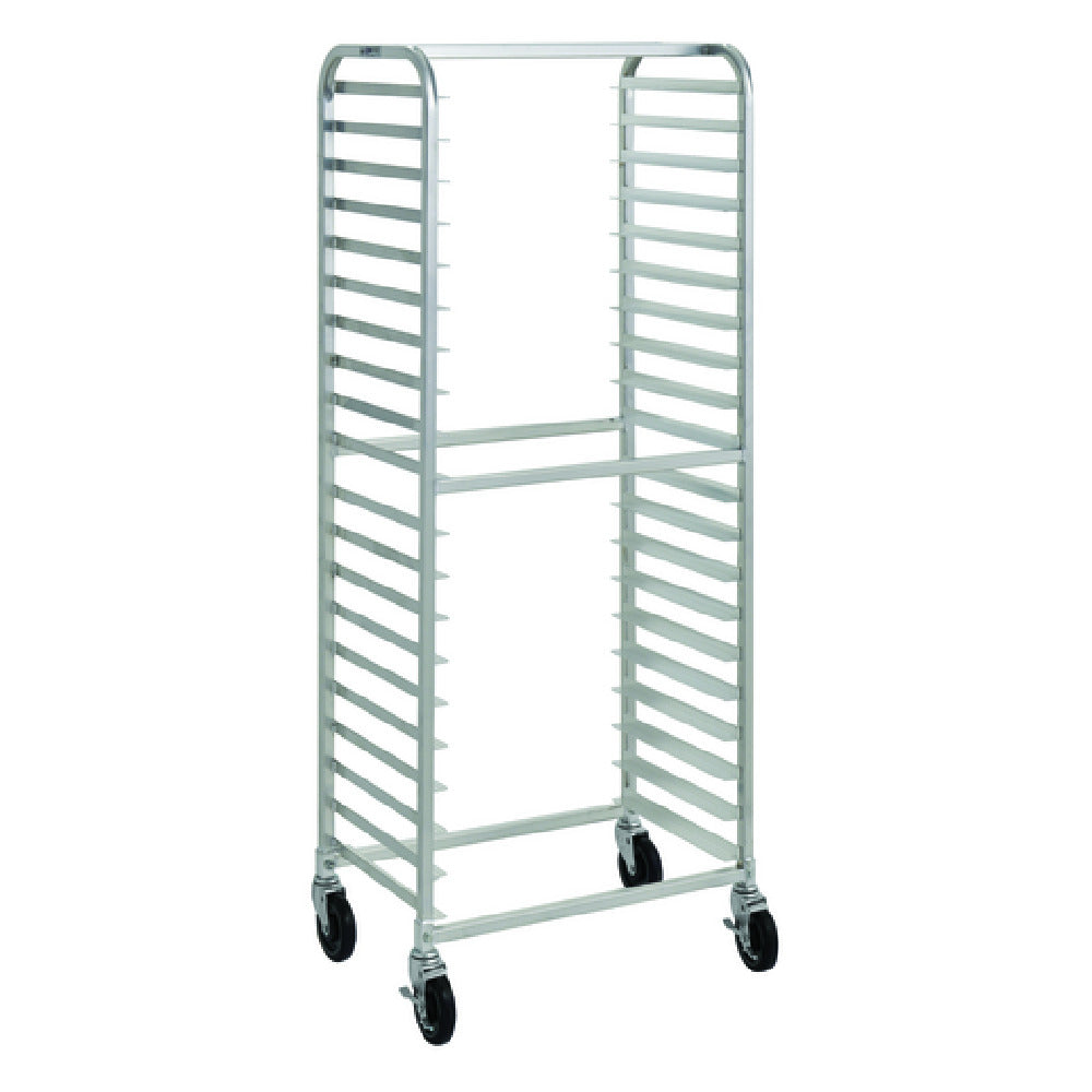 Hubert 185985 - Kratos Aluminum Side-Load Bun Pan Rack, 28.25"W X 18"D X 69"H, Welded