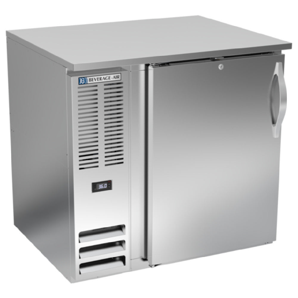 Beverage Air BB36HC-S - Refrigerated Back Bar Storage Cabinet, One-section, 36"W X 30-3/8"D X 34"H