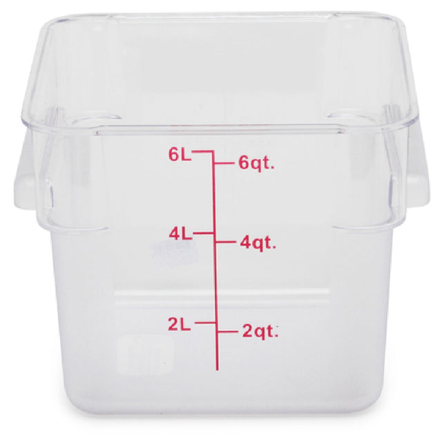 Royal ROY PCSC 6 - Storage Container, 6 Qt., Square