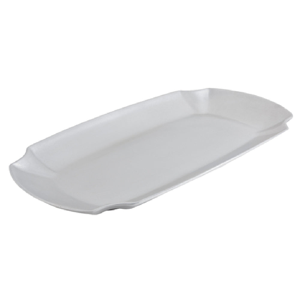 Bon Chef 70052 Futura Platter 13-7/8" X 26" Aluminum With Pewter Glo Finish