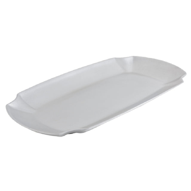 Bon Chef 70052 Futura Platter 13-7/8" X 26" Aluminum With Pewter Glo Finish