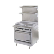 American Range HD34-34VG-M_NAT Medallion Professional Heavy Duty Range Gas 34"