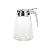 TableCraft Products 1371 - Modern Glass Dispenser, 12 Oz., Hand Wash Only