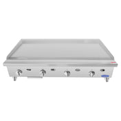 Atosa ATTG-48_NAT CookRite Heavy Duty Griddle Gas Countertop