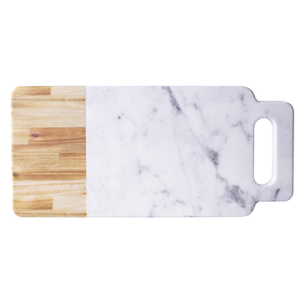GET Enterprises M715RCM-AWC Elite Global Solutions Melamine Serving Board 15"L X 7"W X 7/8"H