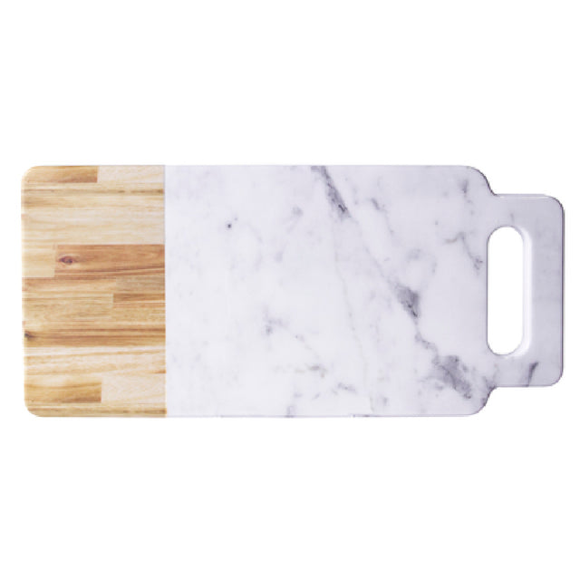 GET Enterprises M715RCM-AWC Elite Global Solutions Melamine Serving Board 15"L X 7"W X 7/8"H