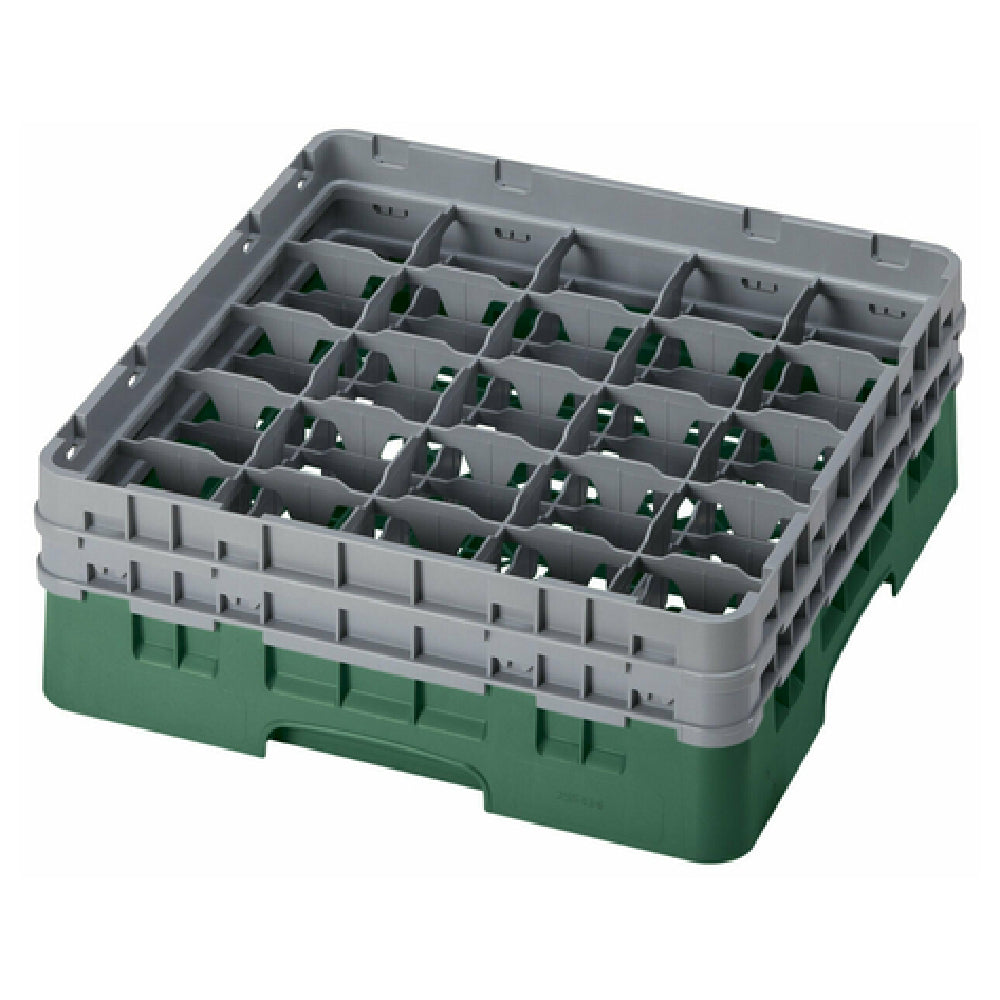 Cambro 25S434119 Camrack® Glass Rack With (2) Soft Gray Extenders Full Size