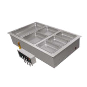 Hatco B-HWBI-2M BUNDLE: DROP-IN SNEEZE GUARD AND HEAT LAMP.Drop-In Modular/Ganged Heated Well