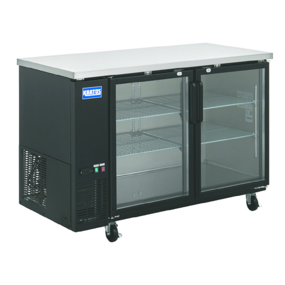 Hubert 154926 - Kratos Back Bar Cooler, 19.4 Cu. Ft., 58-7/8"W X 36-1/4"D X 38-3/4"H