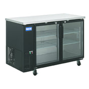 Hubert 154926 - Kratos Back Bar Cooler, 19.4 Cu. Ft., 58-7/8"W X 36-1/4"D X 38-3/4"H