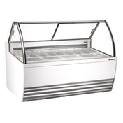 Omcan 47572 (FR-CN-0013W) Gelato Display Showcase 69-1/2"W (13) Pan Capacity