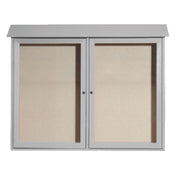 Aarco PLD3645-2-2 Message Center 45"W X 36"H Wall Mounted