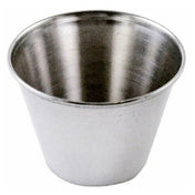Omcan 80822 Sauce Cup 2-1/2 Oz. Stainless Steel