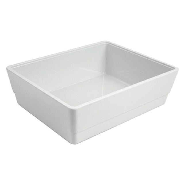 BauscherHepp TPO6316 Crock 5-1/4 Qt. 12-3/4" X 10-1/4" X 3-15/16"H