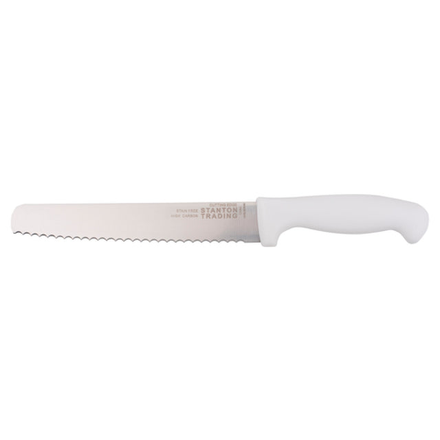Stanton Trading KNV-BRDSER8-WH Cutting Edge Bread Knife 8" Pointed Tip