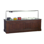 Bon Chef 50122 Buffet 96" X 30" X 62" With Overhead Radiant Heat