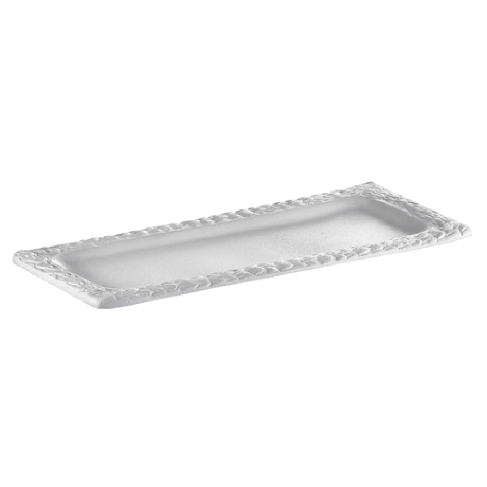 Bon Chef 80240PLATINUMGRA Tray 17" X 7-1/2" Rectangular