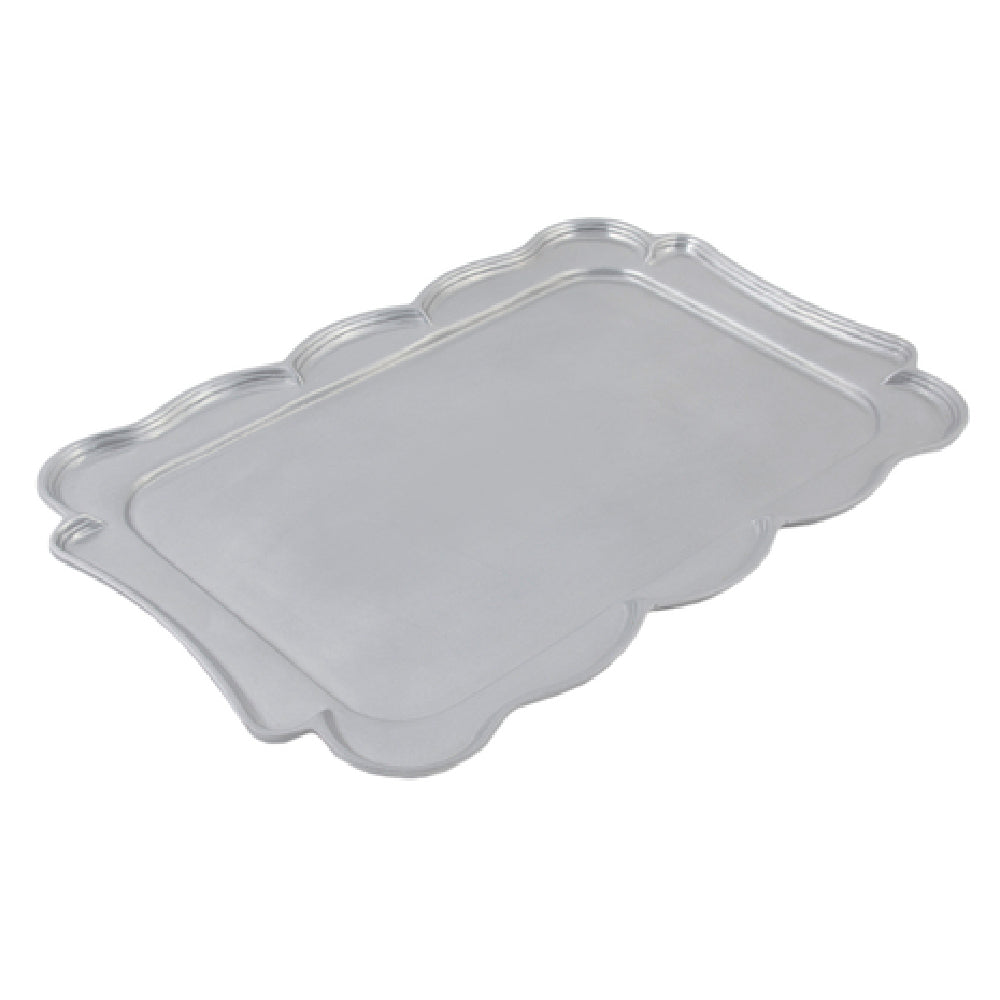 Bon Chef 2097 Queen Anne Platter 15" X 22" Aluminum With Pewter-Glo Finish