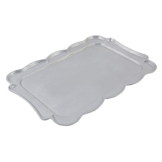Bon Chef 2097 Queen Anne Platter 15" X 22" Aluminum With Pewter-Glo Finish