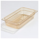Carlisle 3086013 Carlisle StorPlus™ High Heat Hot Food Pan 1/3 Size 2.4 Qt. Capacity