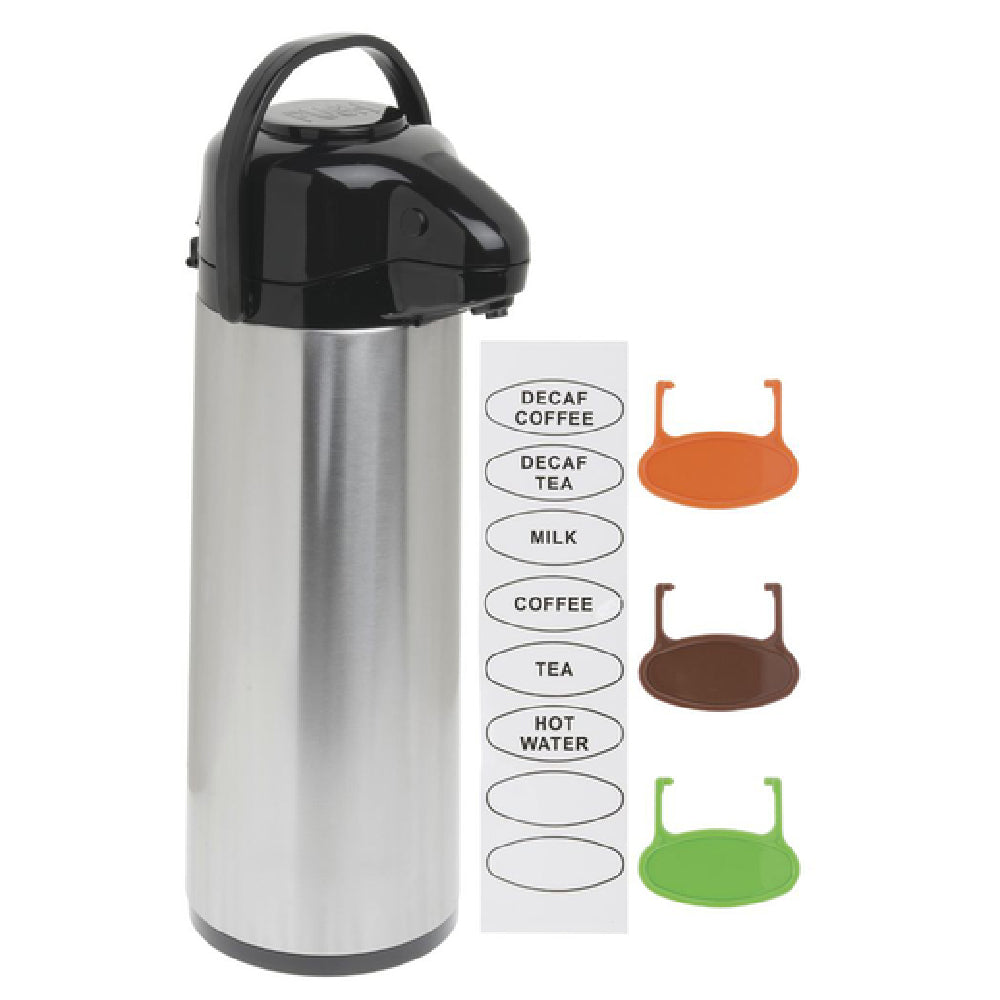 Hubert 61948 - Airpot, 3 Liter, 6" Dia. X 18"H