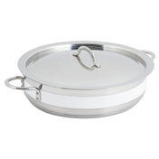 Bon Chef 60030CFWHITE Classic Country French Pot 6 Qt. 12-3/8" Dia. X 3"