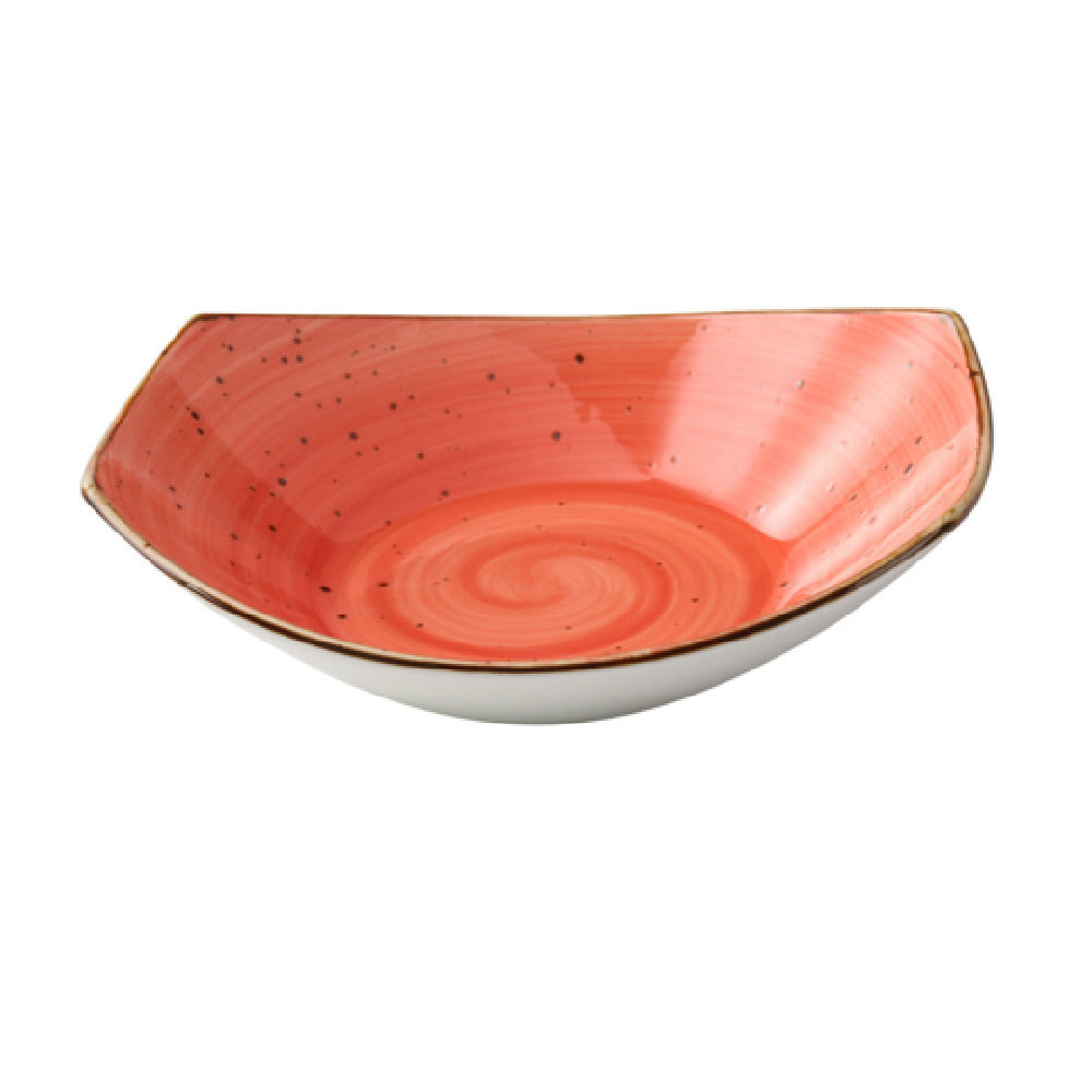 Yanco LY-307CR Lyon Soup/Salad Plate 15 Oz. 7"L X 6-1/2"W X 2-1/4"H